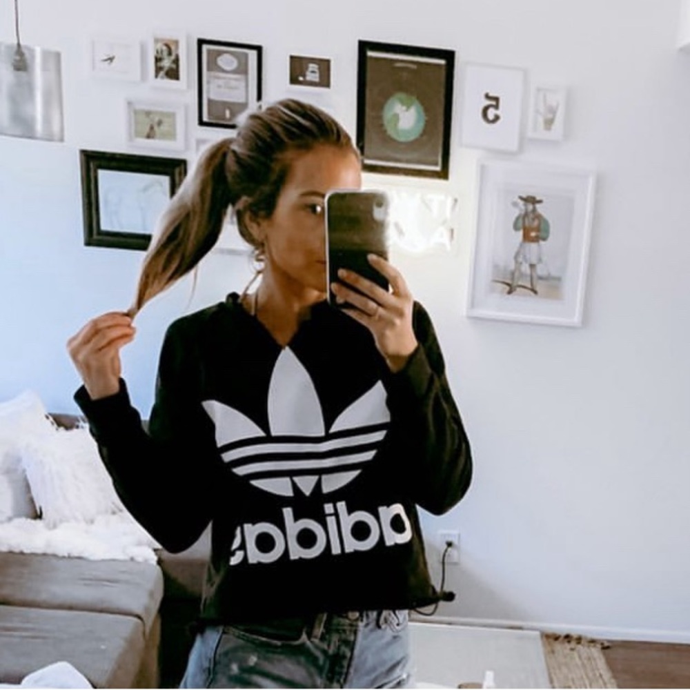 Adidas Retro Crop Crewneck
